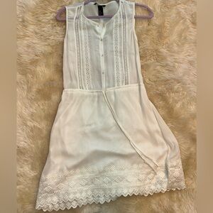 Womens cream dress